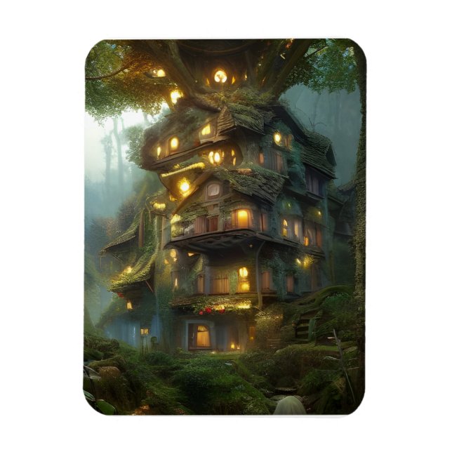 Ímã Colônia Magical Treehouse (Vertical)