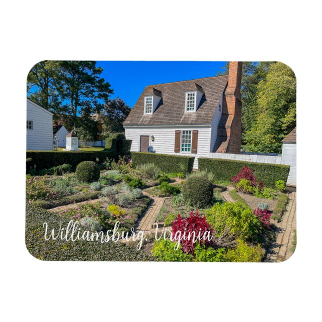 Ímã Colonial Williamsburg Virginia (Horizontal)