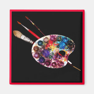 Imã COLOR PALETTE,Pintor Artista