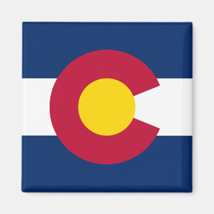 Imã Colorado Flag Magnet