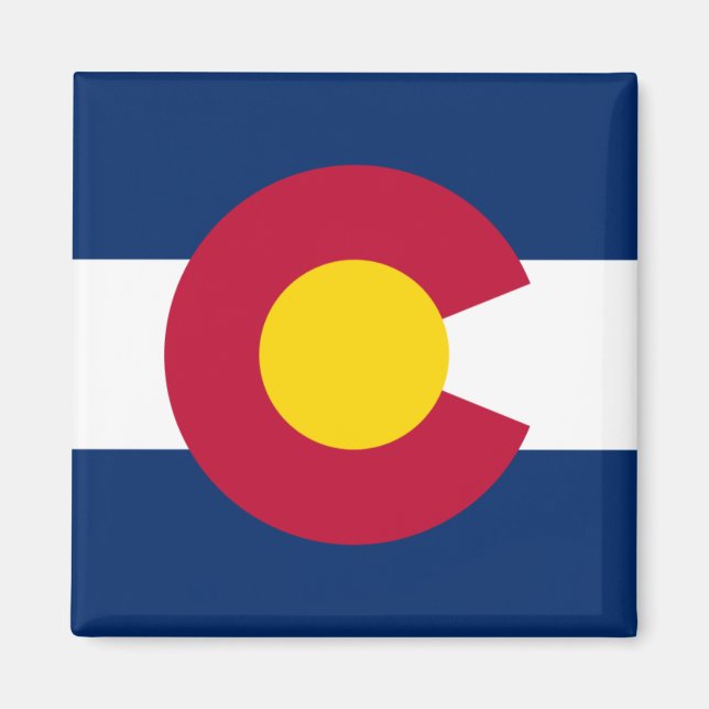 Imã Colorado Flag Magnet (Frente)