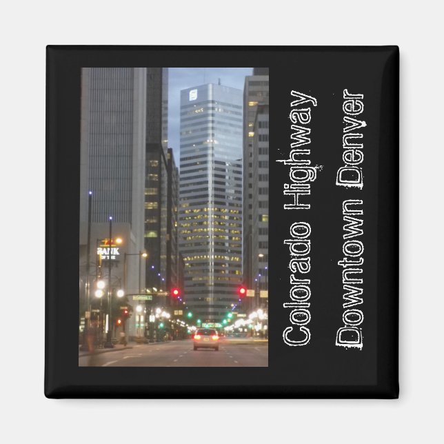 Imã Colorado Highway Magnet (Frente)