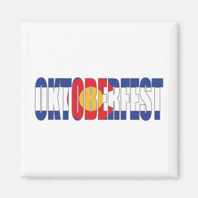 Imã Colorado Oktoberfest (Frente)