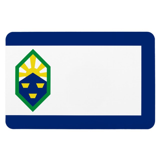 Ímã Colorado Primavera Flag (Horizontal)