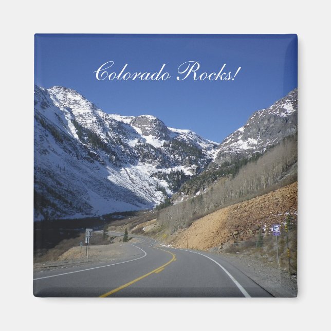 Imã Colorado Rocks! (Frente)
