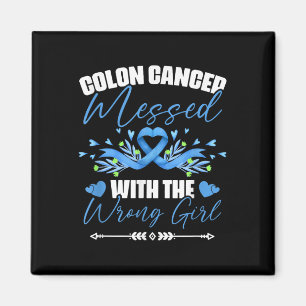 Imã Colorectal de Sobrevivência de Cancer de Fita Azul