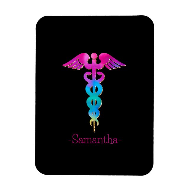 Ímã Colorful Medical Sign (Vertical)
