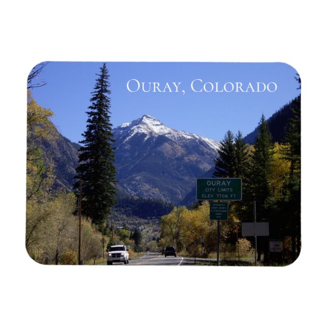 Ímã Colorful Ouray, Colorado Magnet (Horizontal)