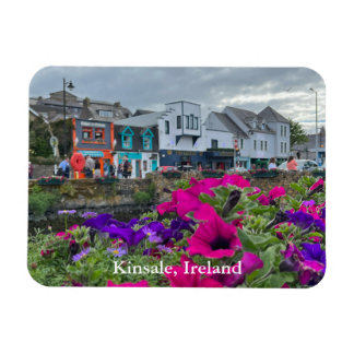 Ímã Colorful Pier Street em Kinsale, Irlanda