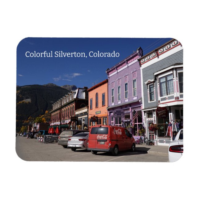 Ímã Colorful Silverton, Colorado (Horizontal)