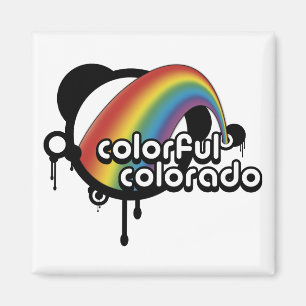 Imã Colorida colorida.