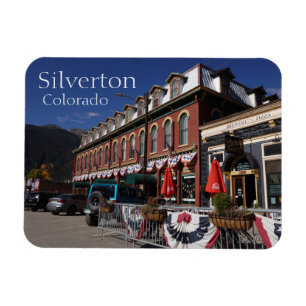 Ímã Colorida Silverton, Colorado Magnet