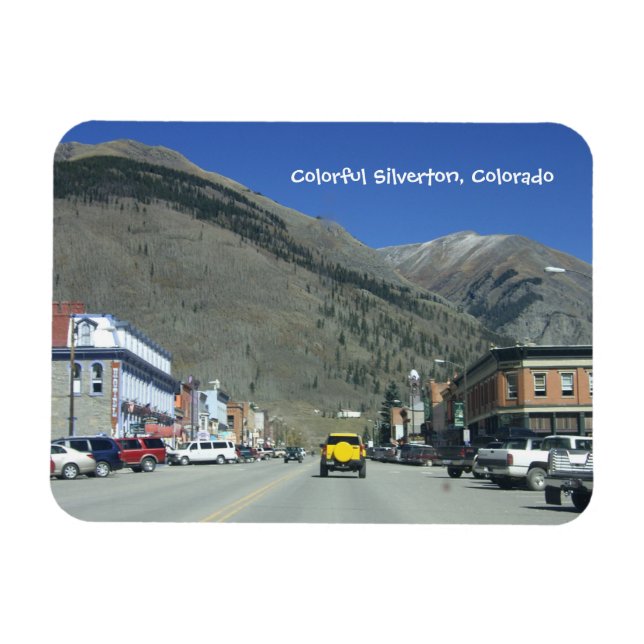 Ímã Colorida Silverton, Colorado Magnet (Horizontal)