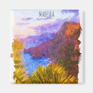 Imã Colorido Madeira Portugal Cenoura Viagem