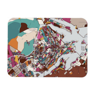 Ímã Colorido Mapa Brasília