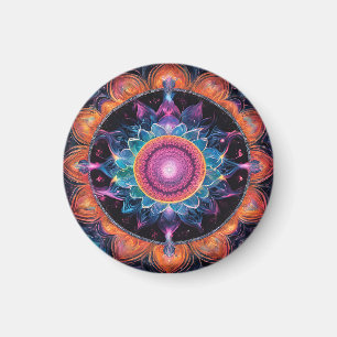 Imã Colorir Mandala
