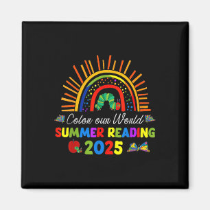 Imã Colorir Nosso Mundo Leitura de Verão 2025 Para Cri
