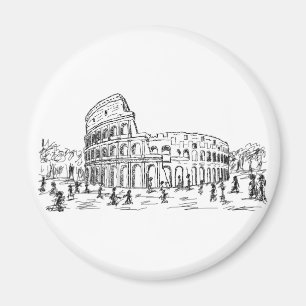 Imã colosseum de Roma