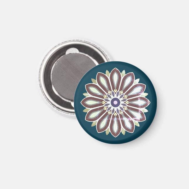 IMÃ COLOURFULL FLOWER ART GIFT DAUGHTER MOM BOSS 2026 (Front/Back)