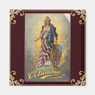 Imã Columbia Brewing Co. Poster