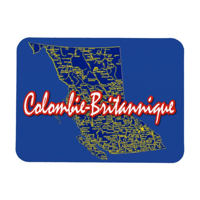 Ímã Colúmbia Britânica (Horizontal)