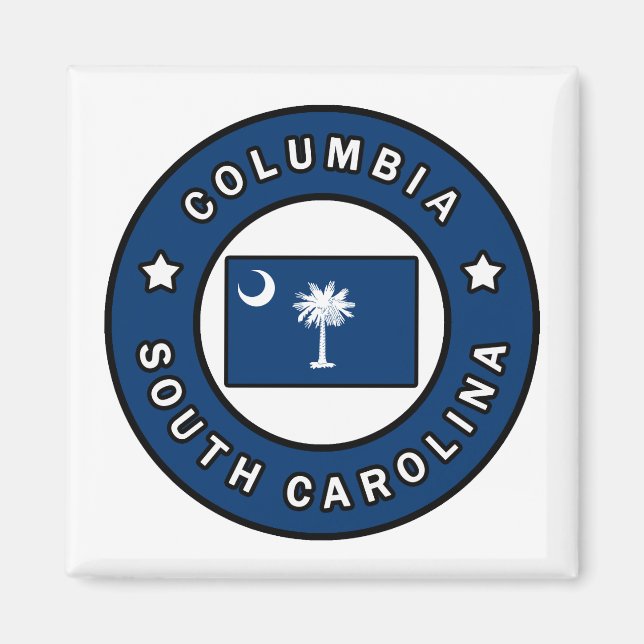 Imã Columbia Carolina do Sul (Frente)