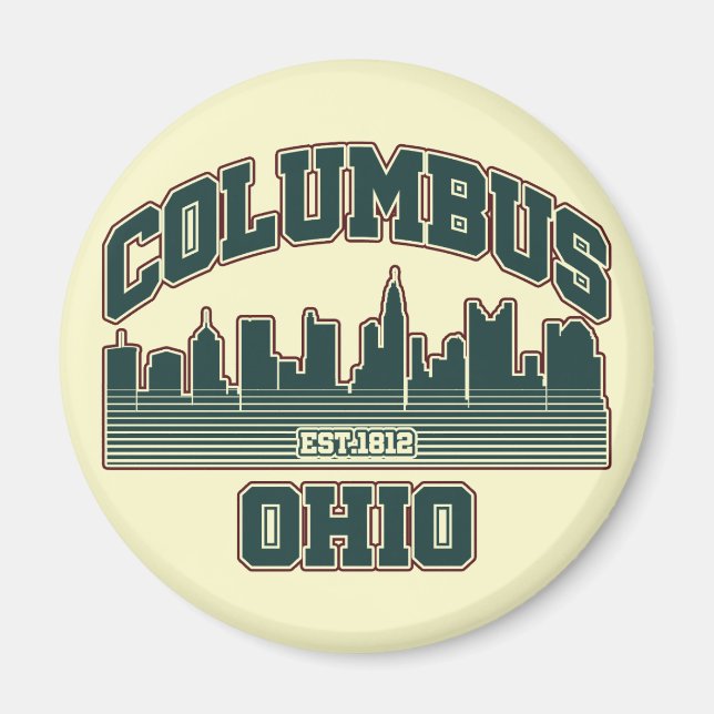 Imã Columbus.Ohio (Frente)