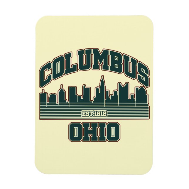 Ímã Columbus.Ohio (Vertical)