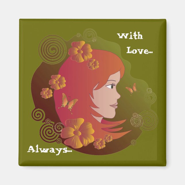 Imã Com amor... (Frente)