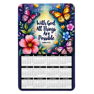 Ímã Com Deus, Todas As Coisas São Possíveis No Calendá