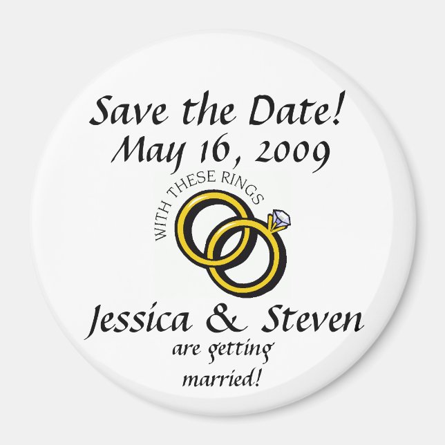 Imã Com Estes Anéis (Frente)