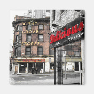 Imã Com Grove Stores, Manchester Magnet
