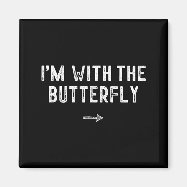 Imã Com o Falso de Borboleta Correspondendo ao Hallowe (Frente)