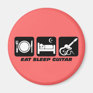 Imã coma a guitarra do sono