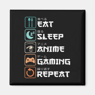 Imã Coma animação do sono Jogos Repetir Divertimento J