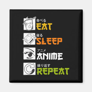 Imã Coma anime adormecido Repetir presente Ideia Cospl