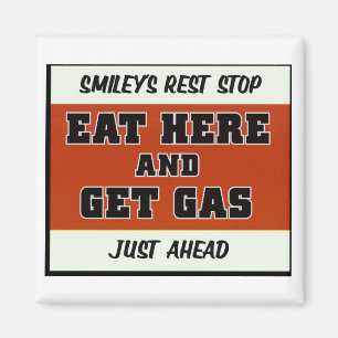 Imã Coma aqui e pegue gás