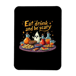 Ímã Coma, Beba E Seja Assustador Fun Halloween Assusta