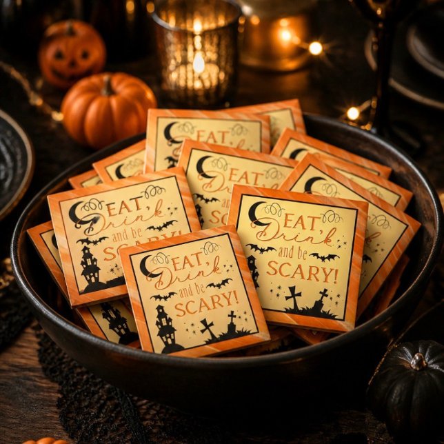 Imã Coma, Beba & Seja Assustador Ímã de Halloween Favo (Criador carregado)