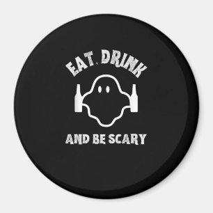 Imã Coma Bebida E Seja Assustador Festa De Halloween E