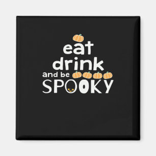 Imã Coma Bebida E Seja Feliz Feliz Halloween Tren Engr