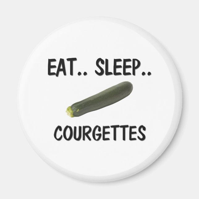 Imã Coma COURGETTES DO Sono (Frente)
