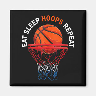 Imã Coma dormir argolas repita fã de basquete basquete