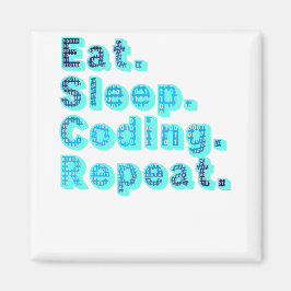 Imã Coma Dormir Codificação Repetir - Humor Técnico Di
