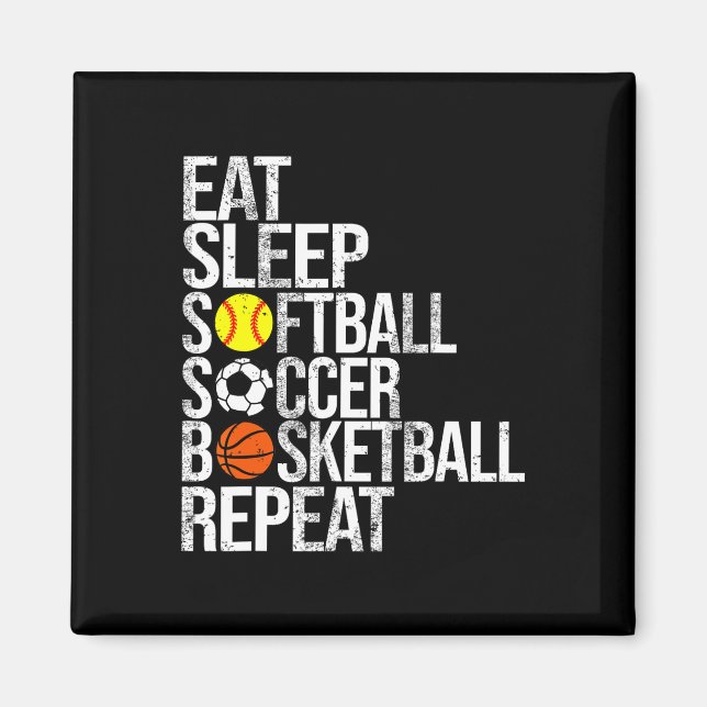Imã Coma Dormir Futebol Softll Desenho Repetir Desport (Frente)