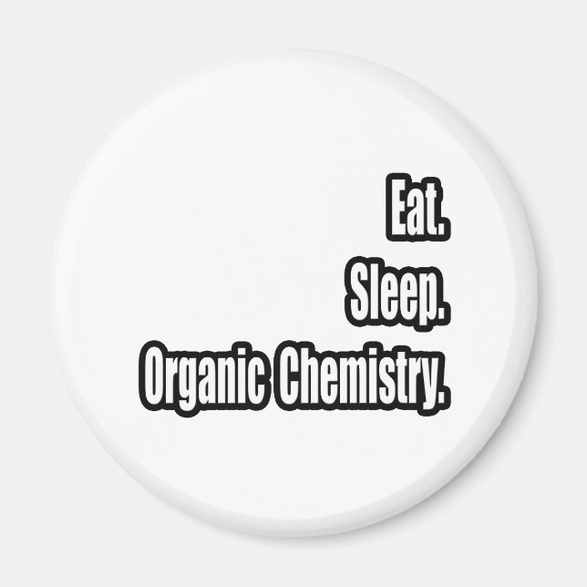 Imã Coma. Durma. Química orgânica. (Frente)