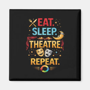 Imã Coma, Durma, Teatro, Repita