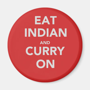 Imã Coma indiano e curry em
