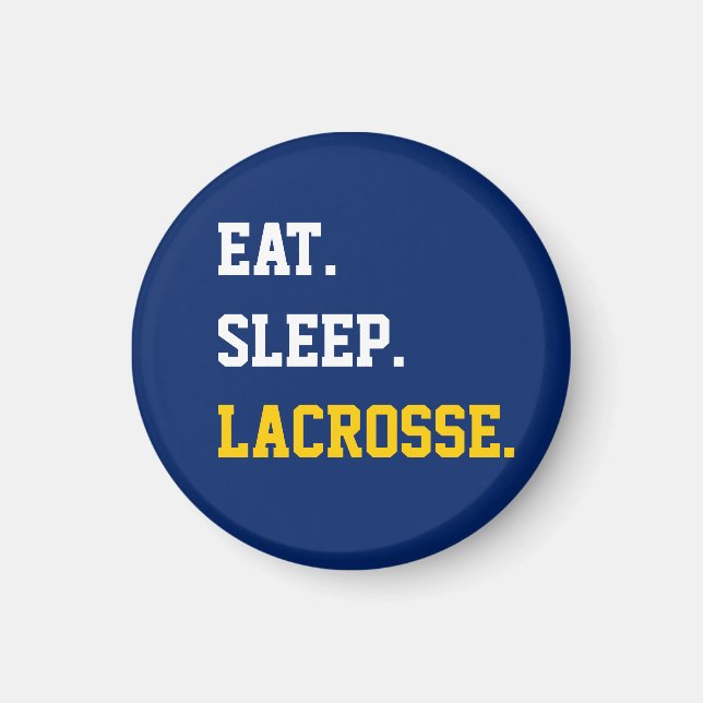 Imã Coma Lacrosse no Sono (Frente)