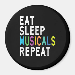 Imã Coma Musicais Do Sono Repetem, Presentes De Ação D